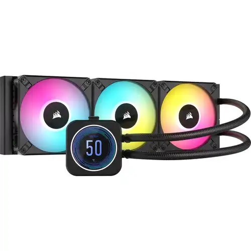 [01453] Corsair iCUE H150i ELITE LCD XT Display 360mm Liquid CPU Cooler