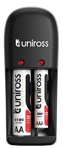 UNIROSS UCW006 AA/AAA Two Battery Mini Camera Charger