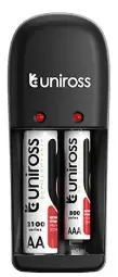 UNIROSS UCW006 AA/AAA Two Battery Mini Camera Charger