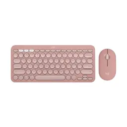 Logitech Pebble 2 Tonal Rose Bluetooth Keyboard & Mouse Combo #920-012189