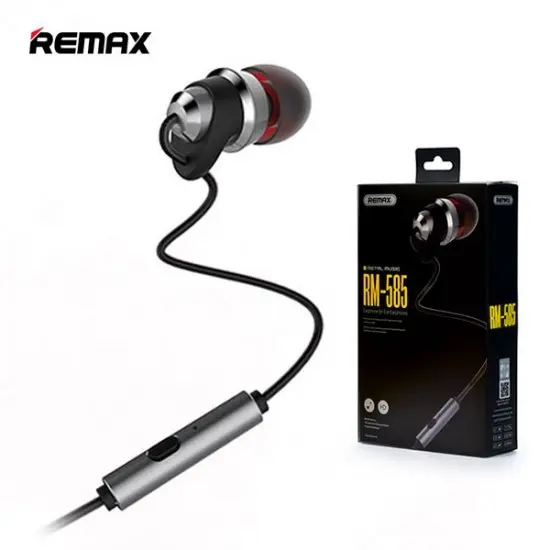 Remax RM-585 In-ear Stereo Metal Earphone