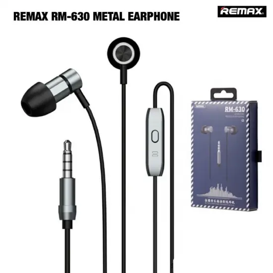 Remax RM-630 Metal Earphone