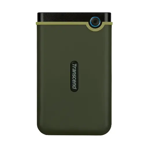[06179] Transcend J25M3G 1TB USB 3.1 Military Green Slim External HDD #TS1TSJ25M3G 