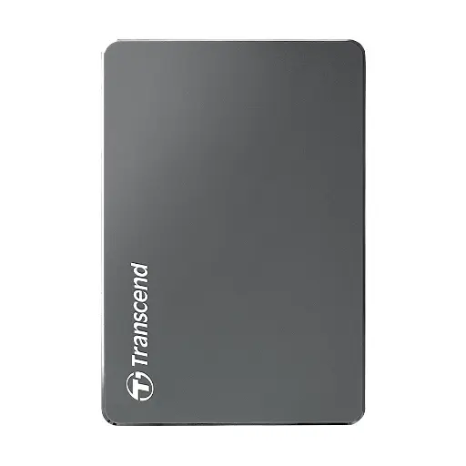 [06209] Transcend StoreJet 25C3N 1TB USB 3.1 Ultra Slim Iron Gray External HDD #TS1TSJ25C3N