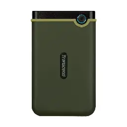 Transcend Storejet 25M3 2TB USB 3.1 Military Green Slim External HDD #TS2TSJ25M3G