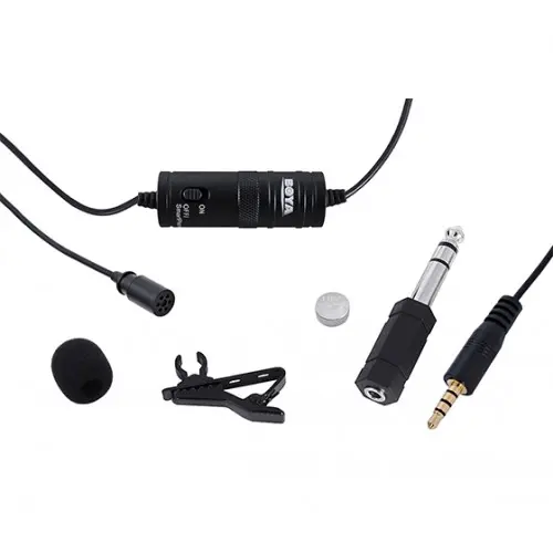 [0000045] Boya BY-M1 Omnidirectional Lavalier Microphone (Original)