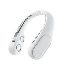 [03661] JISULIFE FA12R Neck Fan Rechargeable Fan 4000mAh Bladeless Twin Turbine Fan 