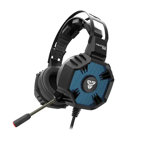 [02428] Fantech HG21 Hexagon USB 7:1 Gaming Headphone Black