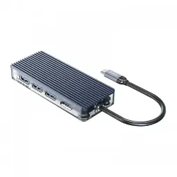 ORICO WB-6TS Type-C 6-in-1 Transparent Hub