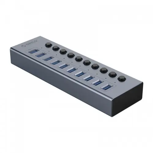 ORICO BT2U3-10AB Multi-Port Hub With Individual Switches