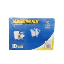 King ID SIZE LAMINATING POUCHES