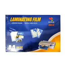 [03790] King A4 SIZE LAMINATING POUCHES