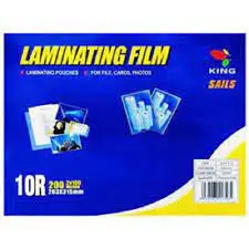 [0005320] King 10R SIZE LAMINATING POUCHES