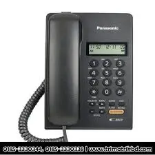 PANASONIC KX-TS62SXW BLACK CALLER ID TELEPHONE SET (WITH SPEAKER)