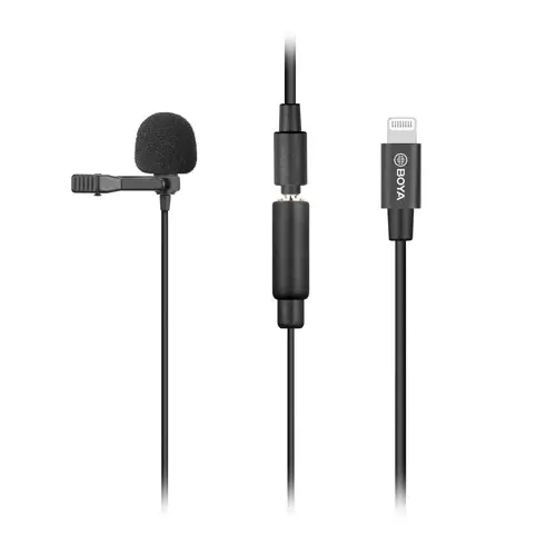 Boya BY-M2 Clip-on Lavalier Microphone For iOS 