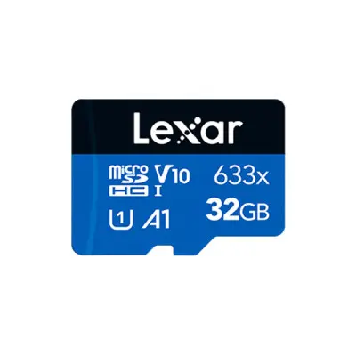 [0005642] Lexar High-Performance 633x 32GB microSD UHS-I Memory Card