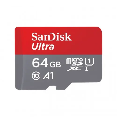 [05607] SanDisk Ultra 64GB Class-10 120mbps Micro SDHC UHS-I Memory Card
