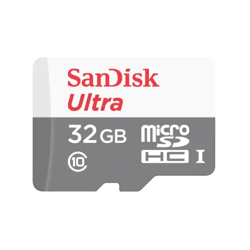 [05605] SanDisk Ultra 32GB Class-10 100mbps Micro SDHC UHS-I Memory Card (SDSQUNR-032G-GN3MN)