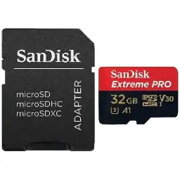SanDisk Extreme Pro 32GB 100mbps microSDXC UHS-I With Adapter Memory Card (SDSQXCG-032G-GN6MA)