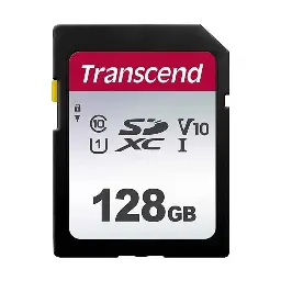 Transcend SDXC/SDHC 300S 128GB UHS-I U1 SD Card #TS128GSDC300S