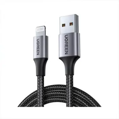 [06350] UGREEN 60157 Lightning To USB 2.0 A Male Cable - 1.5M