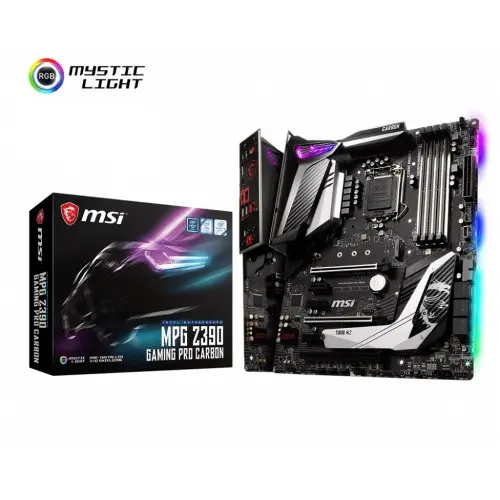 [04201] MSI MPG Z390 GAMING Pro Carbon DDR4 8th/9th Gen Intel LGA1151 Socket Motherboard