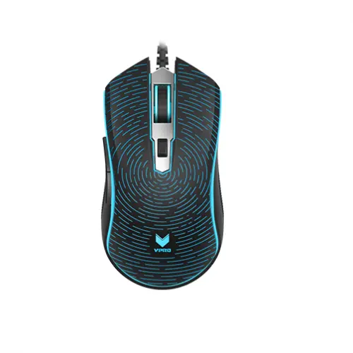 [05247] Rapoo V12 Black Optical Gaming Mouse