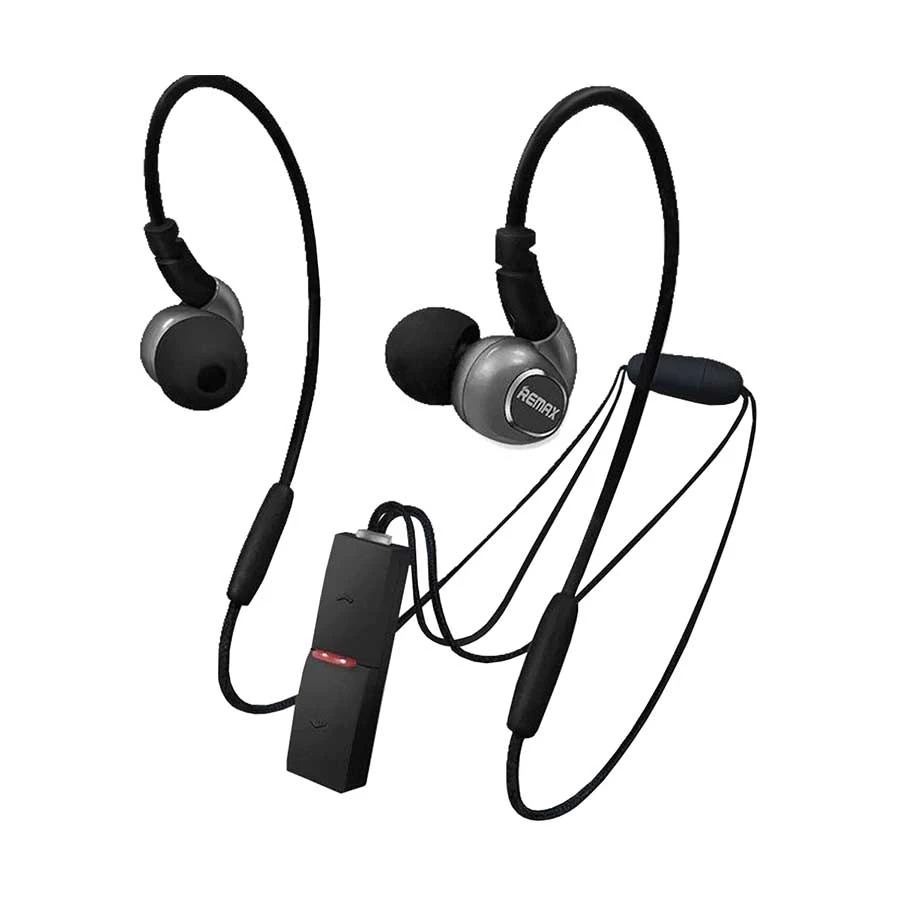 Remax RB-S8 Neckband Bluetooth Black Earphone
