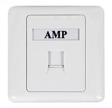 [00507] AMP SINGLE FACE PLATE 