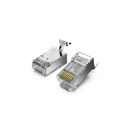 VENTION IDER0-10 Cat7 FTP RJ45 Transparent Connector (10 Pcs)