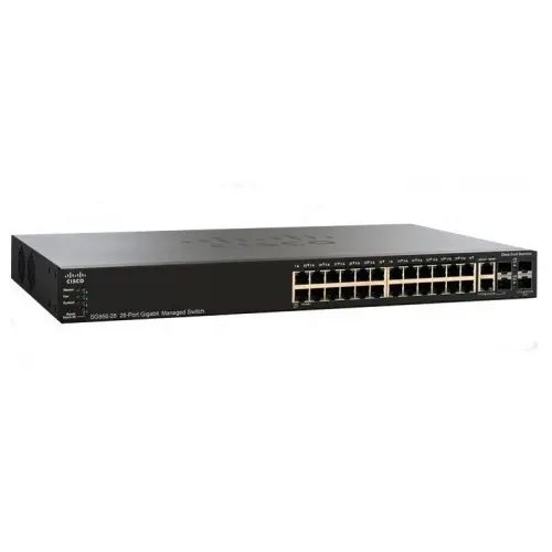 [01384] Cisco SG350-28 28-Port Gigabit Managed Switch