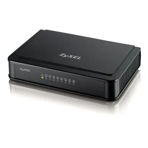 [07563] Zyxel ES-108E 8-Port Desktop Fast Ethernet Switch