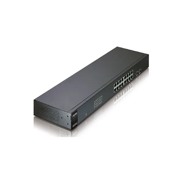 Zyxel GS-1116A 16-PORT GIGABIT UNMANAGED RACKMOUNT+2 SFP PORT
