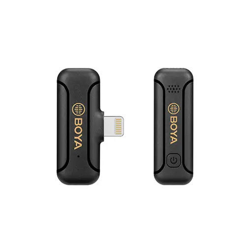 [01122] Boya BY-WM3T2-D1 Mini 2.4GHz Wireless Microphone for iOS Device Serial
