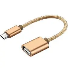 OTG CABLE (V8 PORT TO USB FEMAIL PORT) WITH OUT PACKET