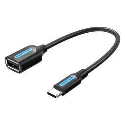VENTION CCSBB USB 2.0 Type C Male to USB A Female OTG Cable 0.15M