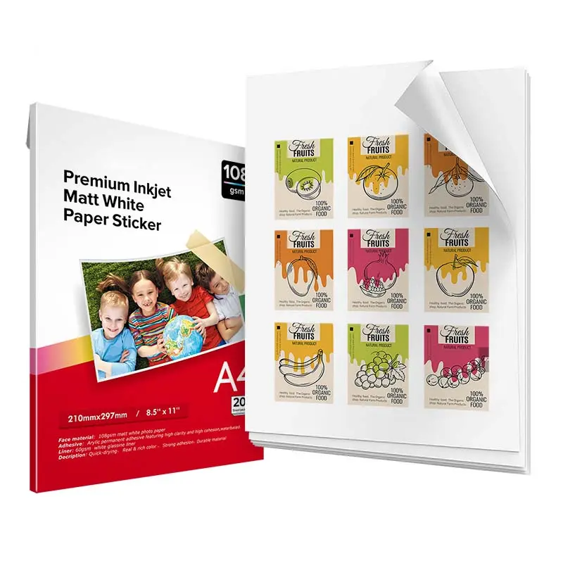 REAL COLOR 108GSM INKJET PAPER