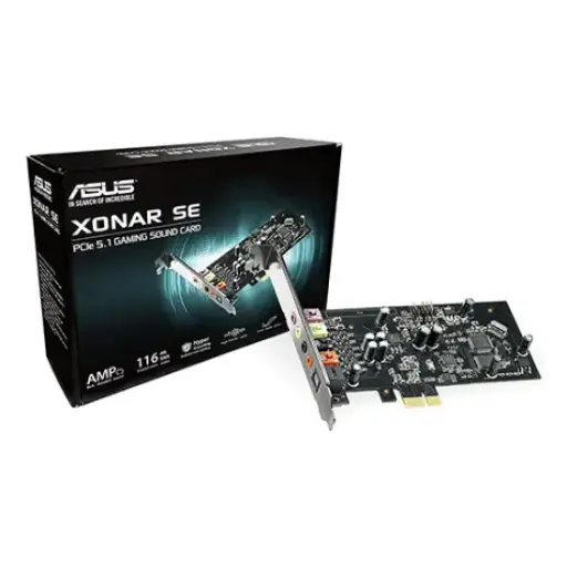 [0006037]  Asus Xonar SE 5.1 PCIe Gaming Sound Card