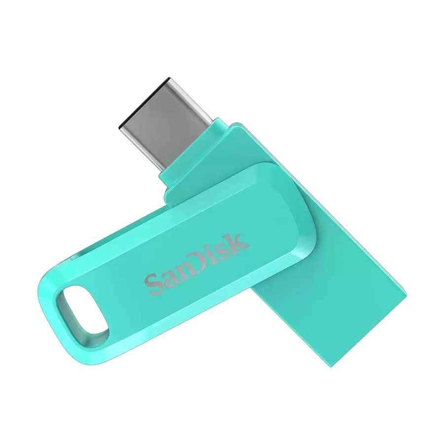 SanDisk 128GB Ultra Dual Drive Go USB Type-C Mint Green Pen Drive #SDDDC3-128G-G46G