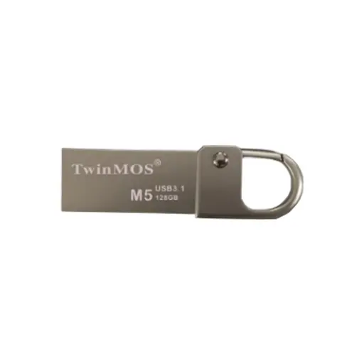 [06252] TwinMOS MTwinmos M5 128GB USB 3.1 Metal body Silver Pen Drive