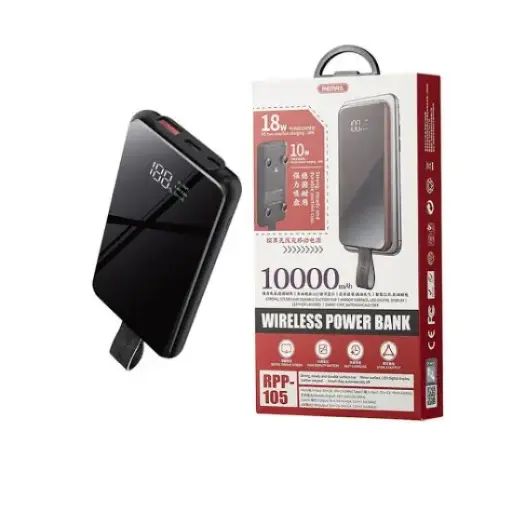 [05432] Remax RPP-105 Tangee Series Wireless Power Bank 10000mAh