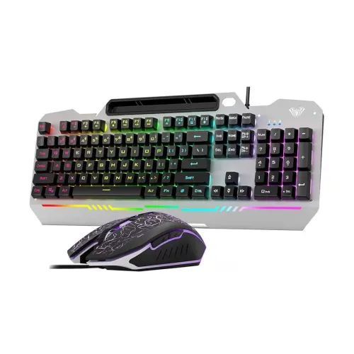 [0000395] AULA T102 RGB Keyboard & Mouse Gaming Combo