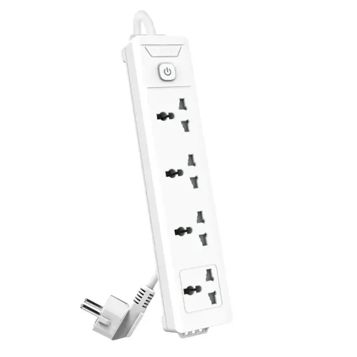 [0006288] Deli ET403 Universal Hole Extension Cord 2 Pin 4 Port 3 Meter Power Strip