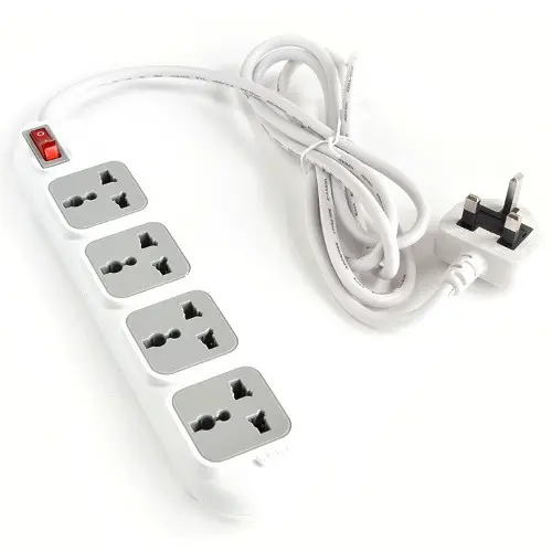 [03595] Huntkey SZD401 4 Ports Surge Protection Power Strip