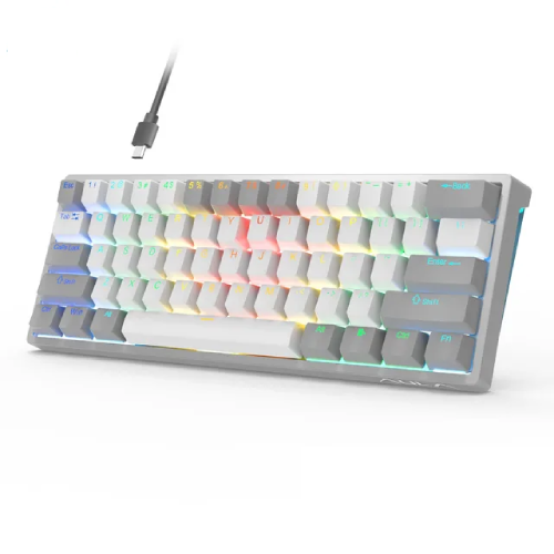 [0000397] AULA F3261 Type-C Hot Swappable RGB Blue Switch Mechanical Gaming Keyboard