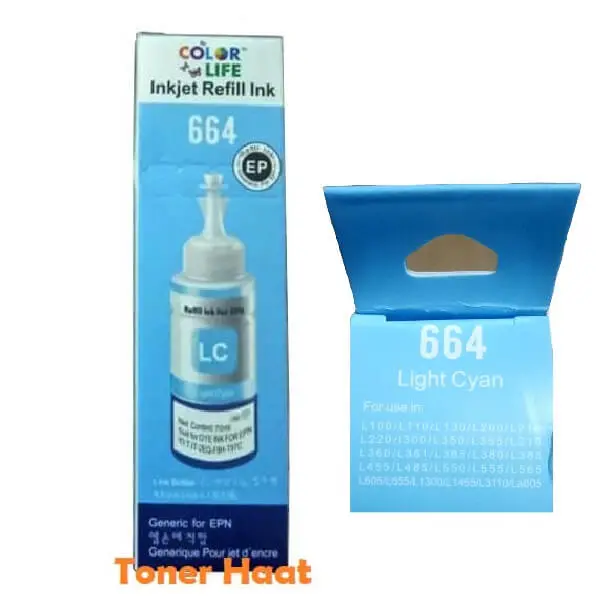 REALCOLOR R230 LIGHT CYAN CHINESE INK BOTTLE