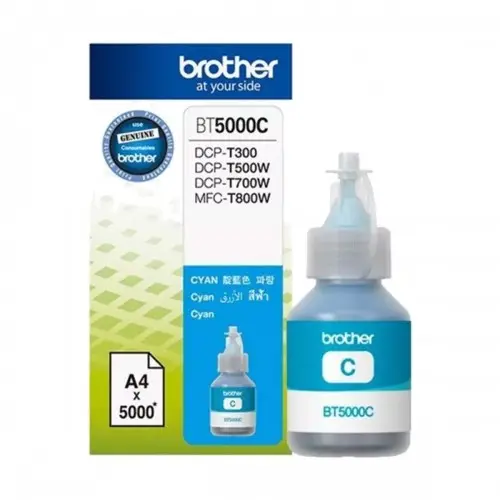 [0006652] Brother BT5000C Cyan Ink Bottle