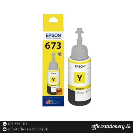 [02129] EPSON 673 Yellow Ink Bottle