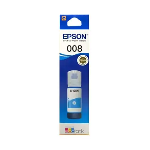 [02108] EPSON 008 Cyan Ink Bottle (Bundle With Full Set)