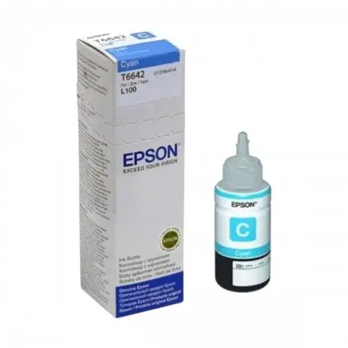 [02131] EPSON C13T6642 Cyan Ink Bottle